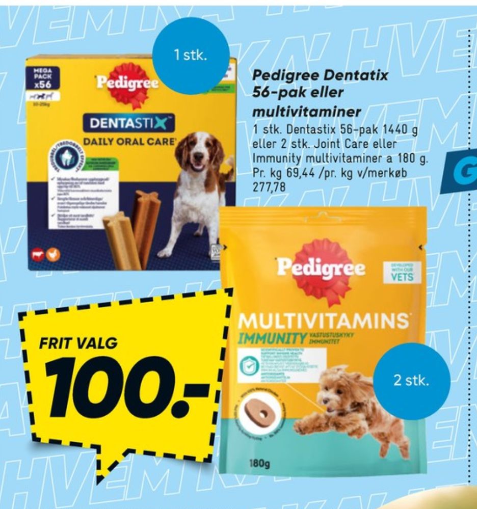 Pedigree Dentastix, Hundesnacks
