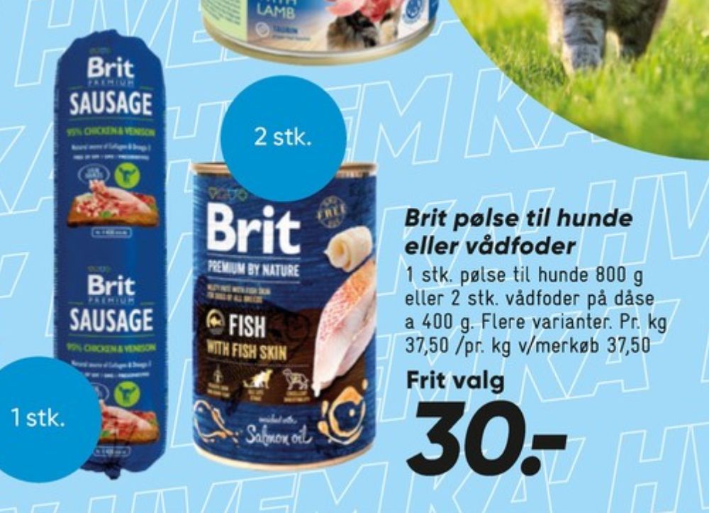 Brit Premium, Hundefoder