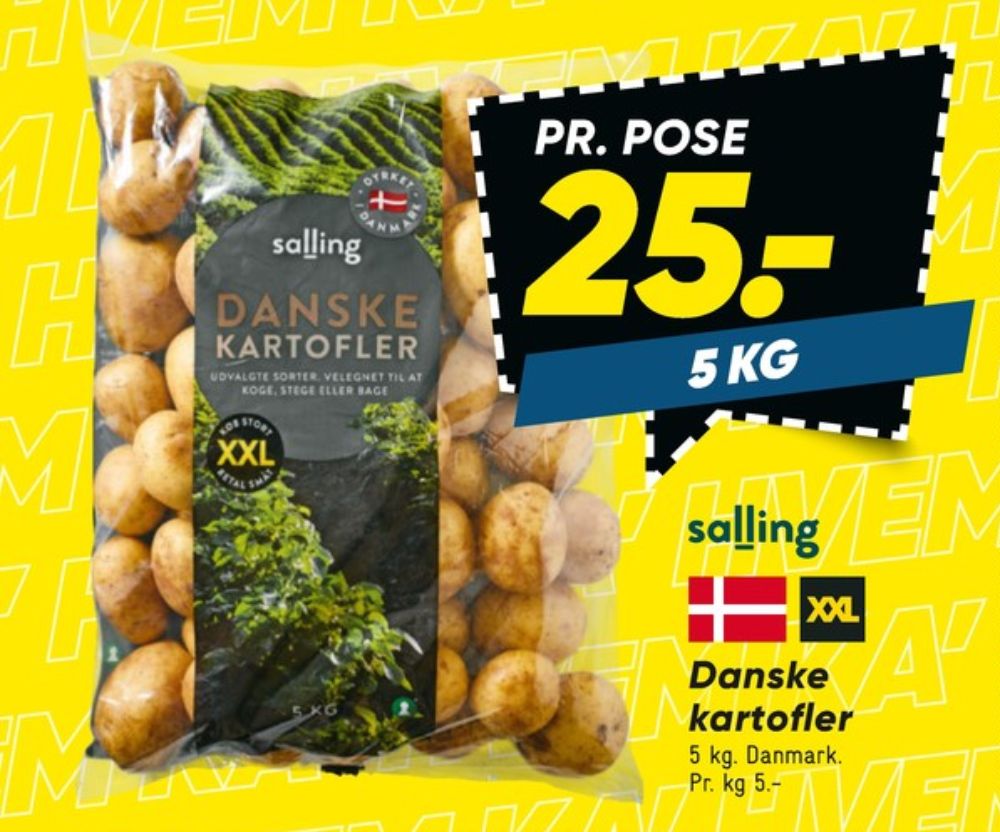 Salling, Kartofler
