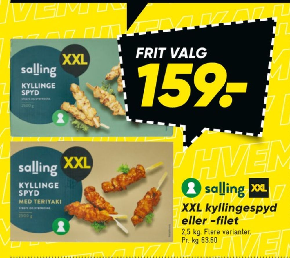 Salling, Kyllingespyd