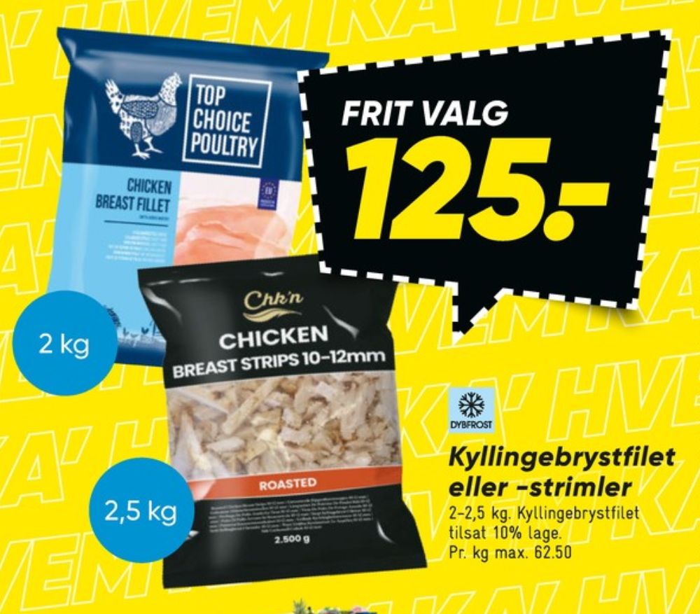 Chk´n, Kyllingestrimler