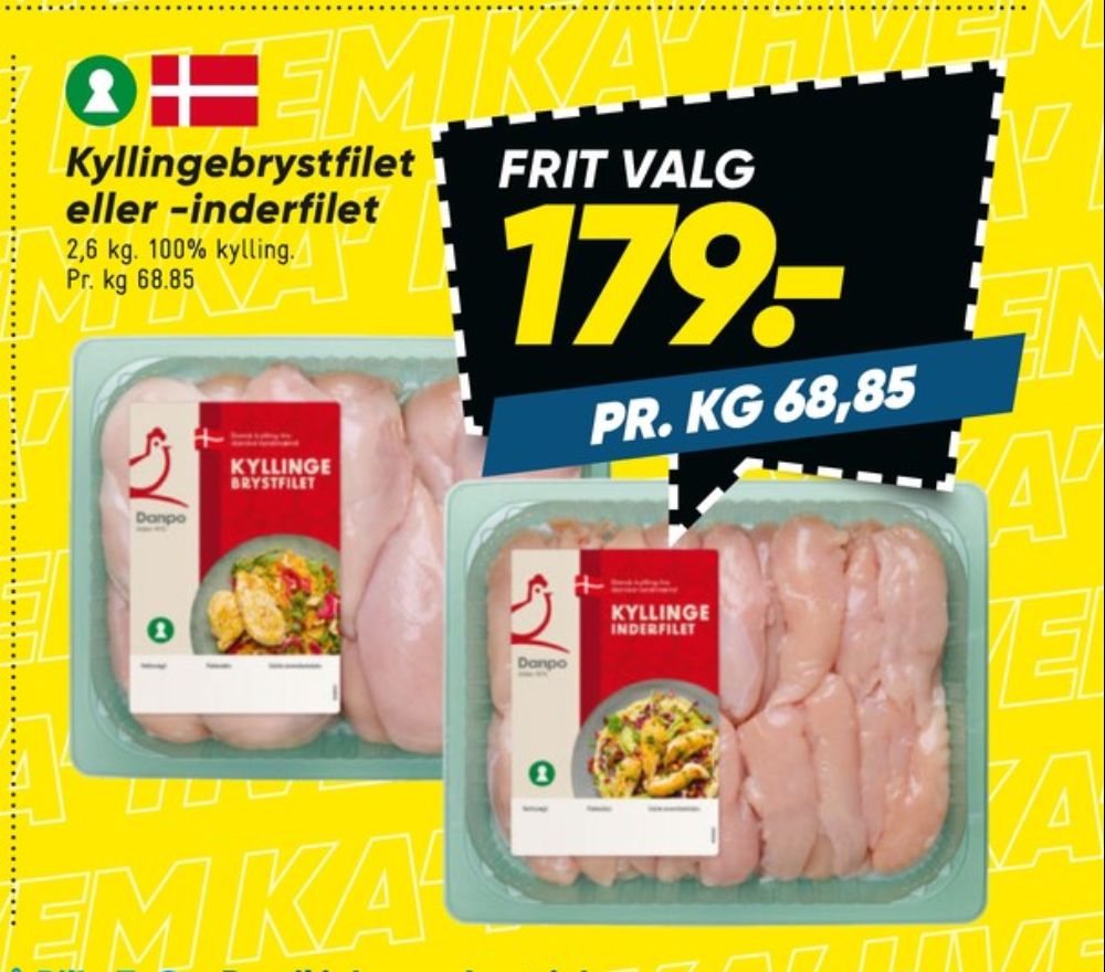 Danpo, Kyllingebrystfilet