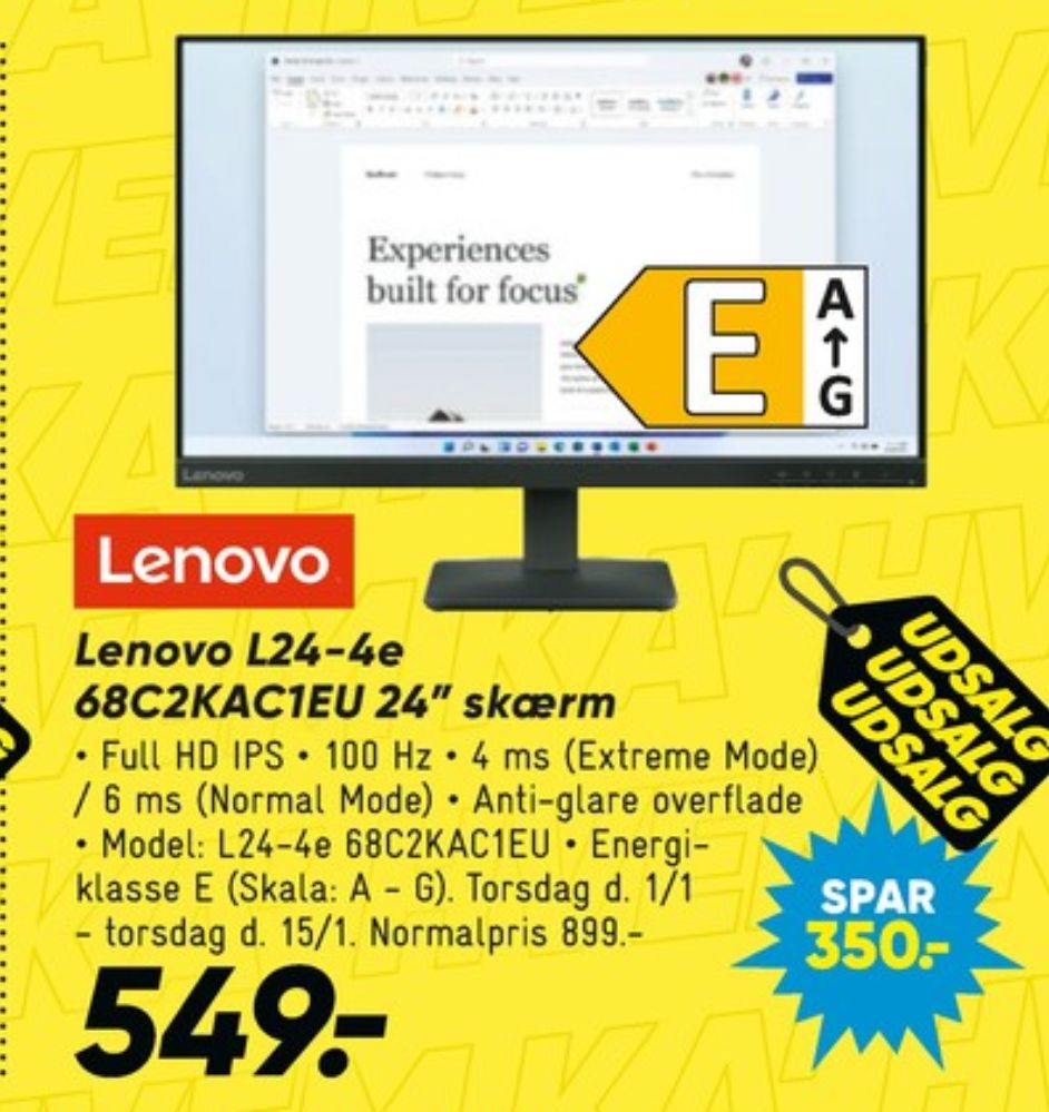 Lenovo, Monitor