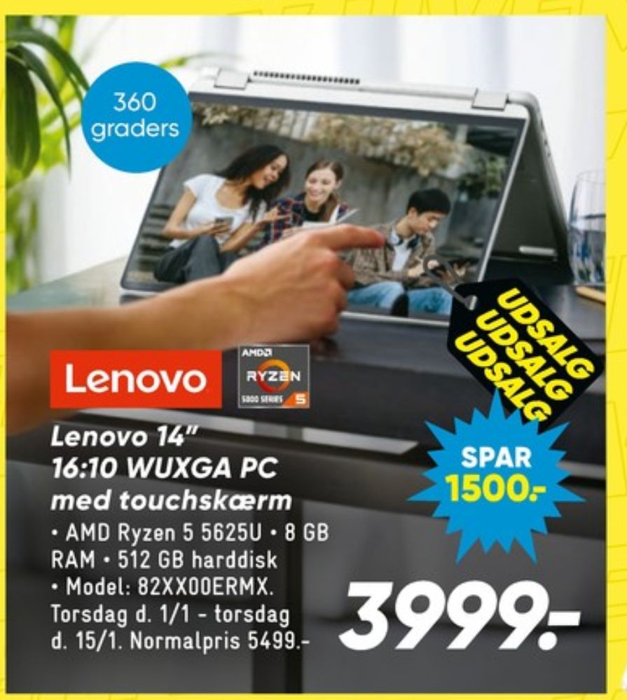 Lenovo, Bærbar PC