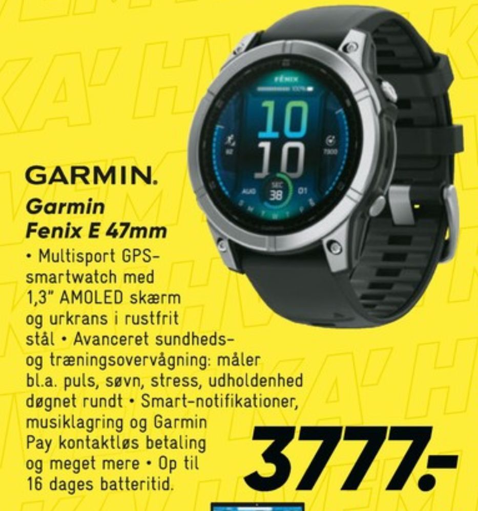 Garmin, Sportsur