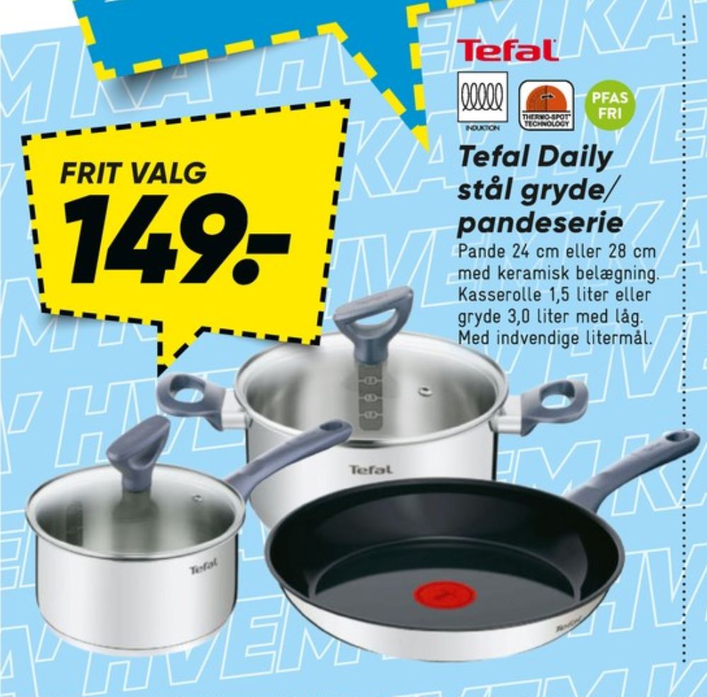 Tefal, Gryde