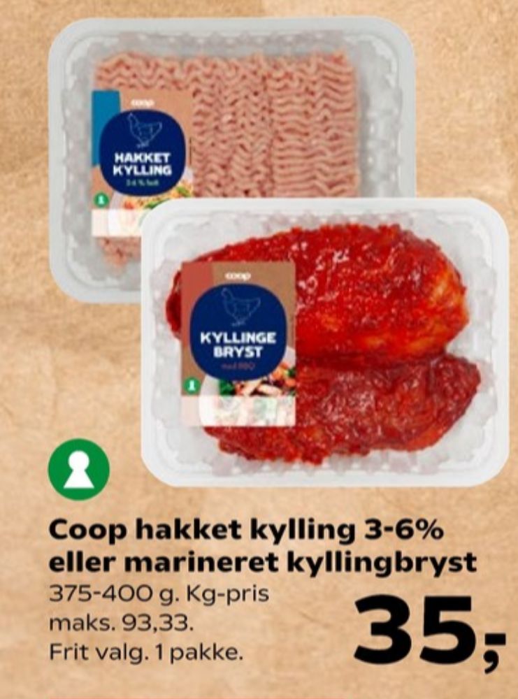 Coop, Kyllingebrystfilet