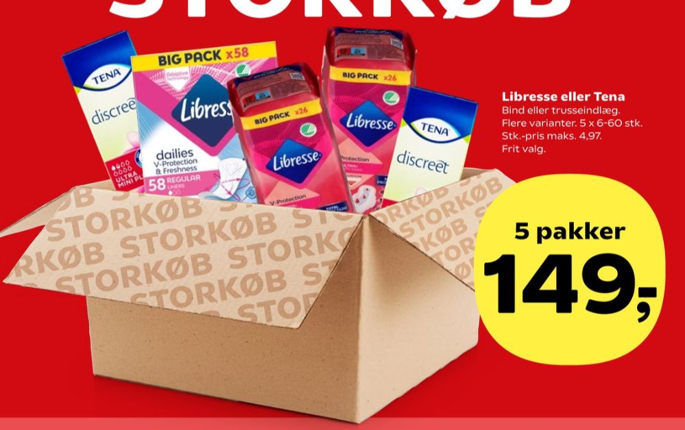 Libresse, So Slim Trusseindlæg