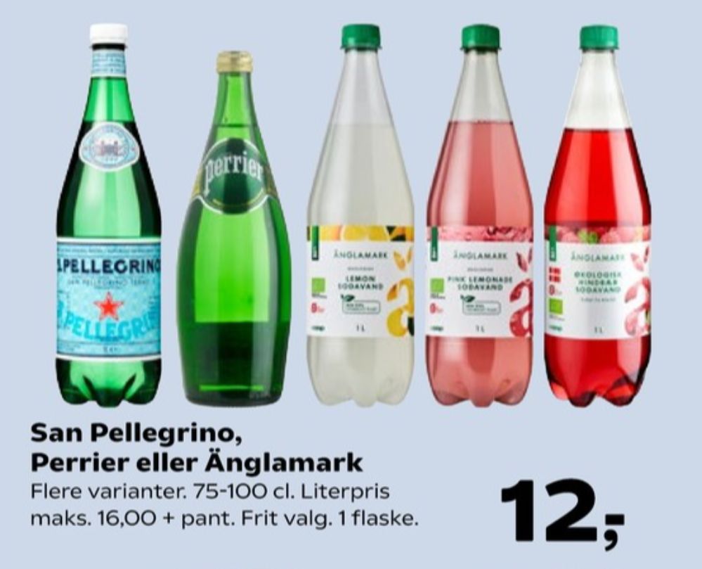 San Pellegrino, Mineralvand med brus