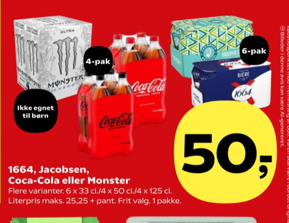 Coca Cola, Cola 4 pk.