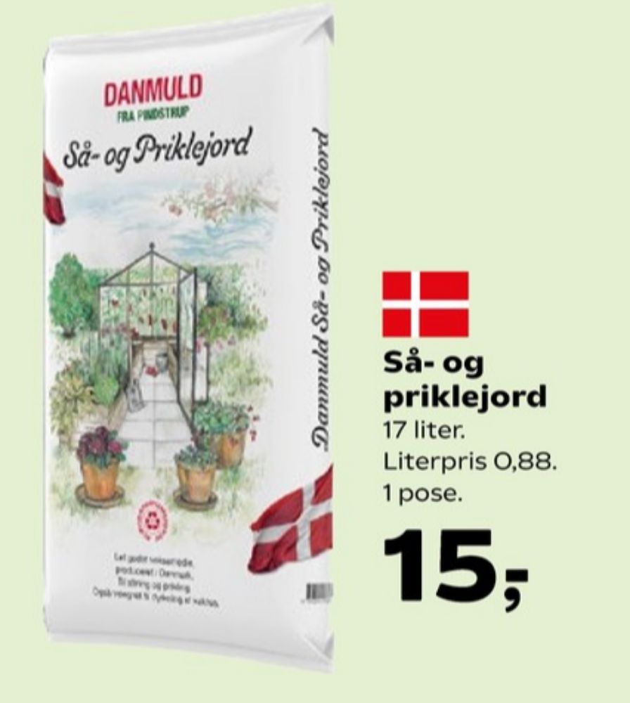 Danmuld, Så- Og Priklejord