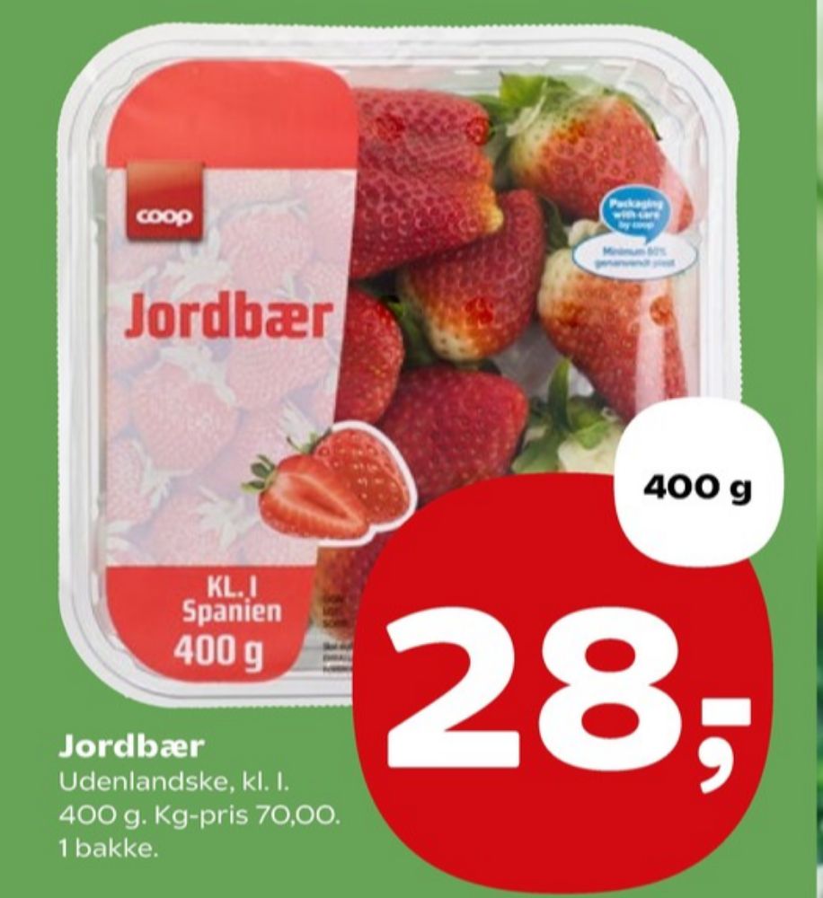 Coop, Jordbær