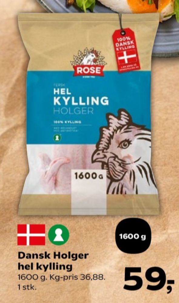 Rose, Kylling
