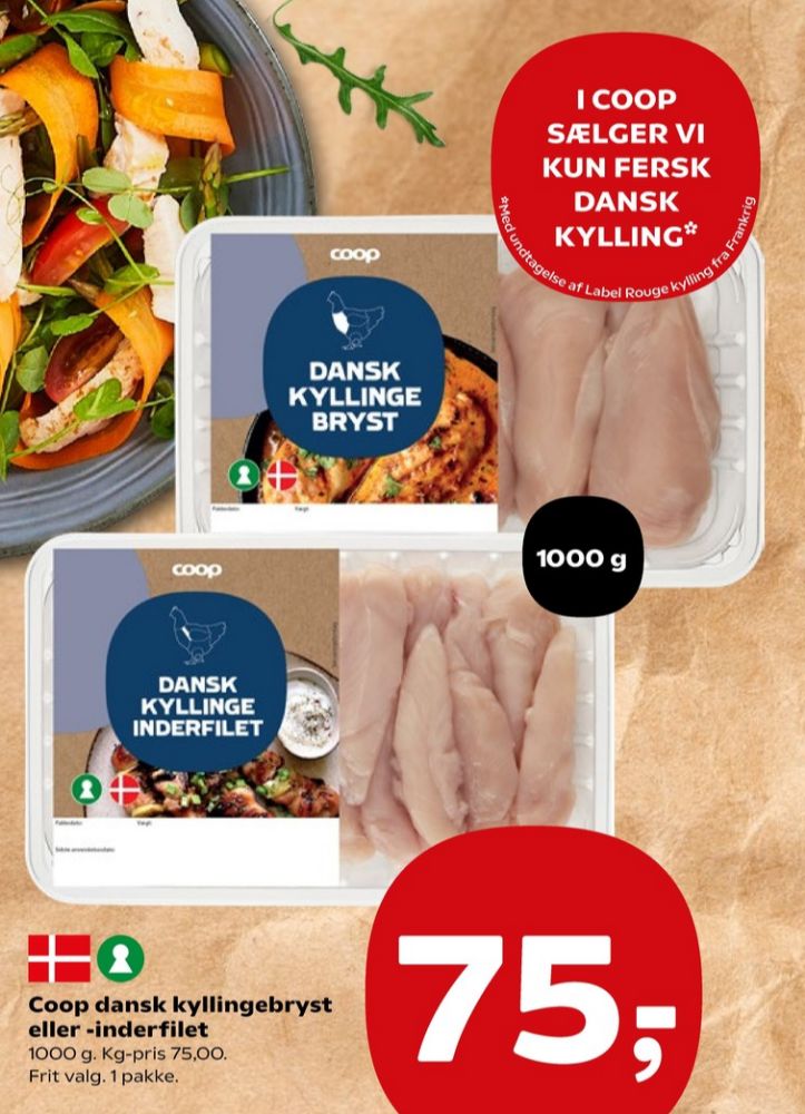Coop, Kyllingebrystfilet