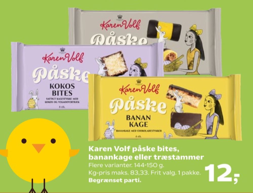 Karen Volf, Påske Kokos Bites
