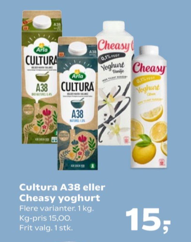 Cheasy, Vanilje Yoghurt 