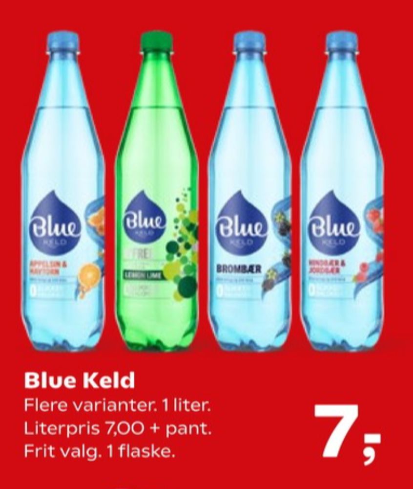 Blue Keld Brombær, Mineralvand med brus og brombær