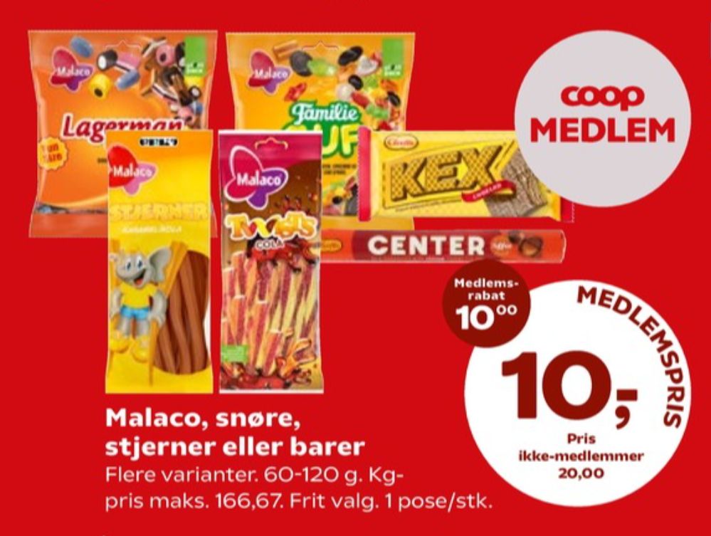 Malaco Lagerman Konfekt, Lakridskonfekt