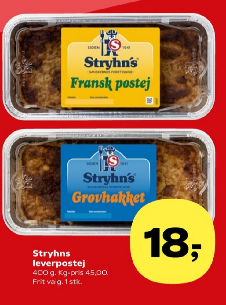Stryhns Fransk Postej, Leverpostej