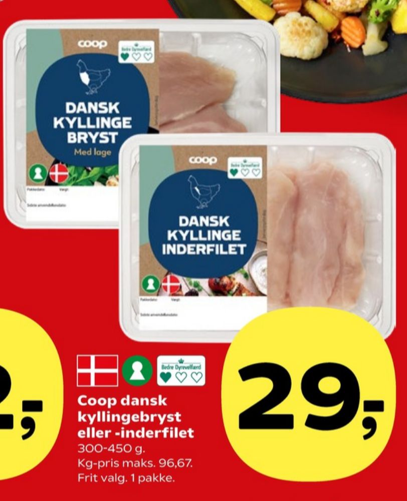 Coop, Kyllingebrystfilet