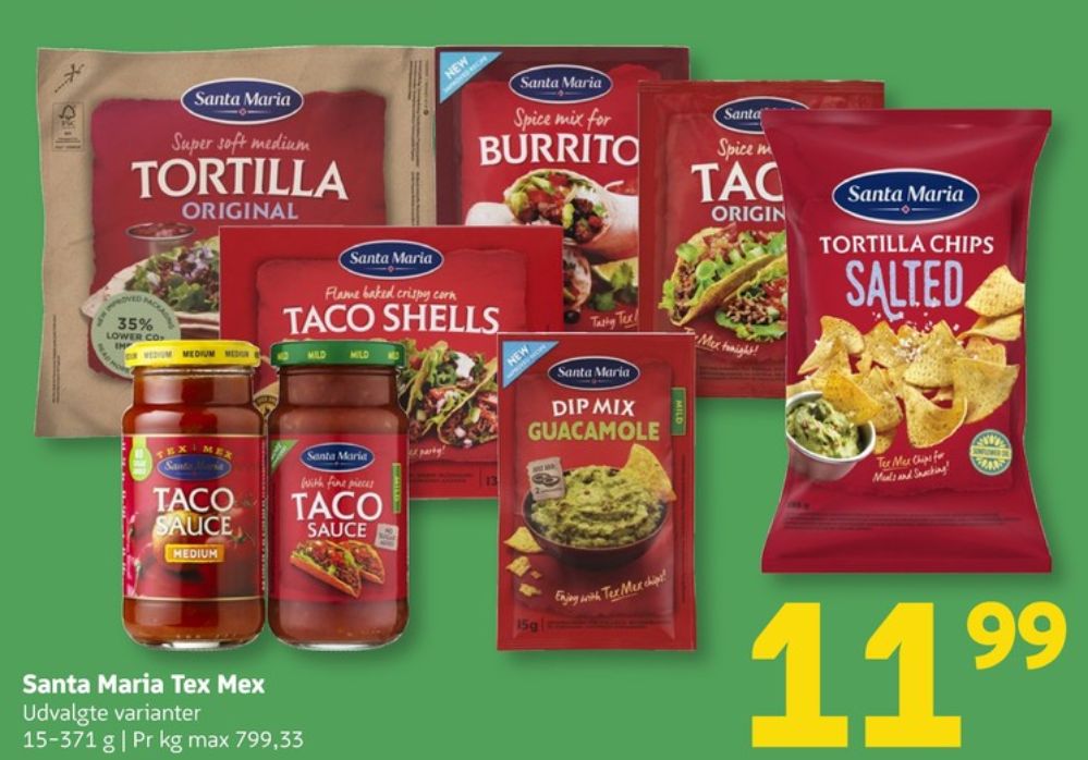 Santa Maria, Taco Shells