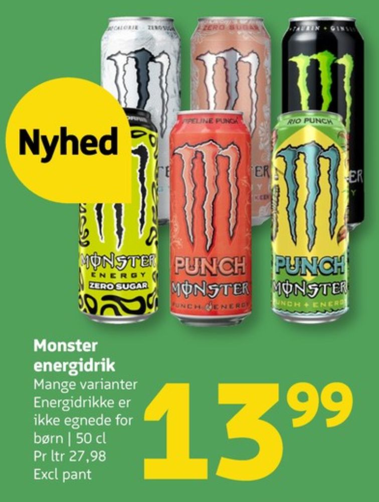 Monster Rio Punch, Energidrik