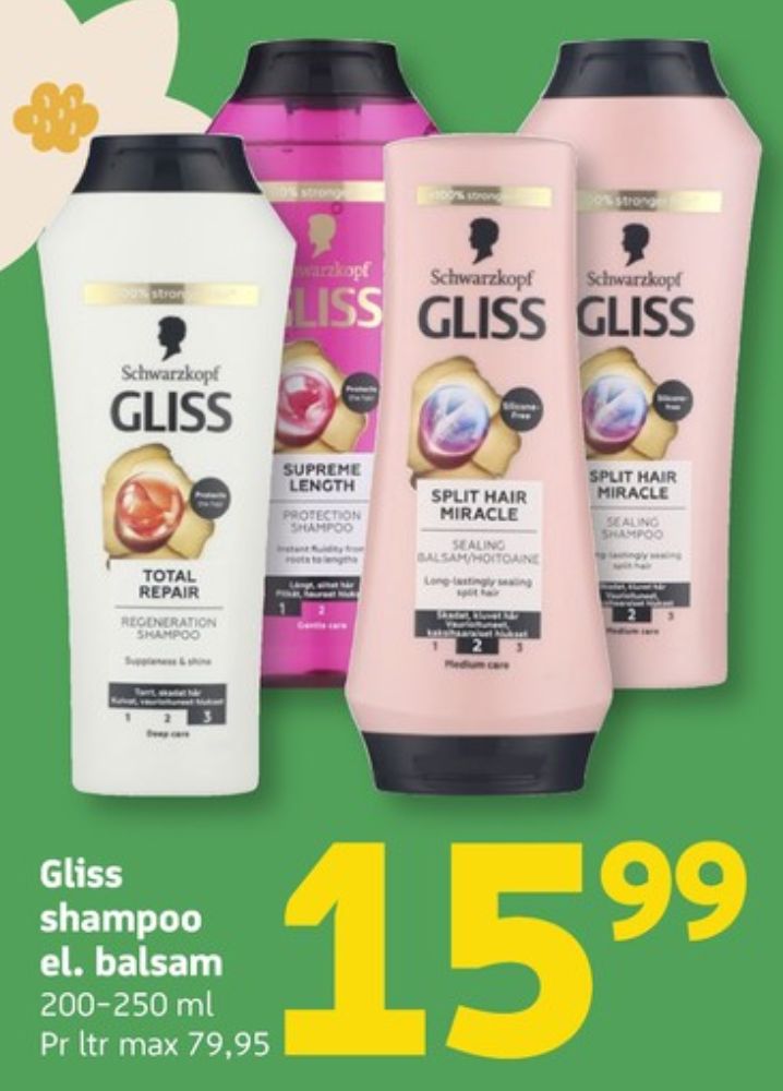 Schwarzkopf Gliss, Balsam