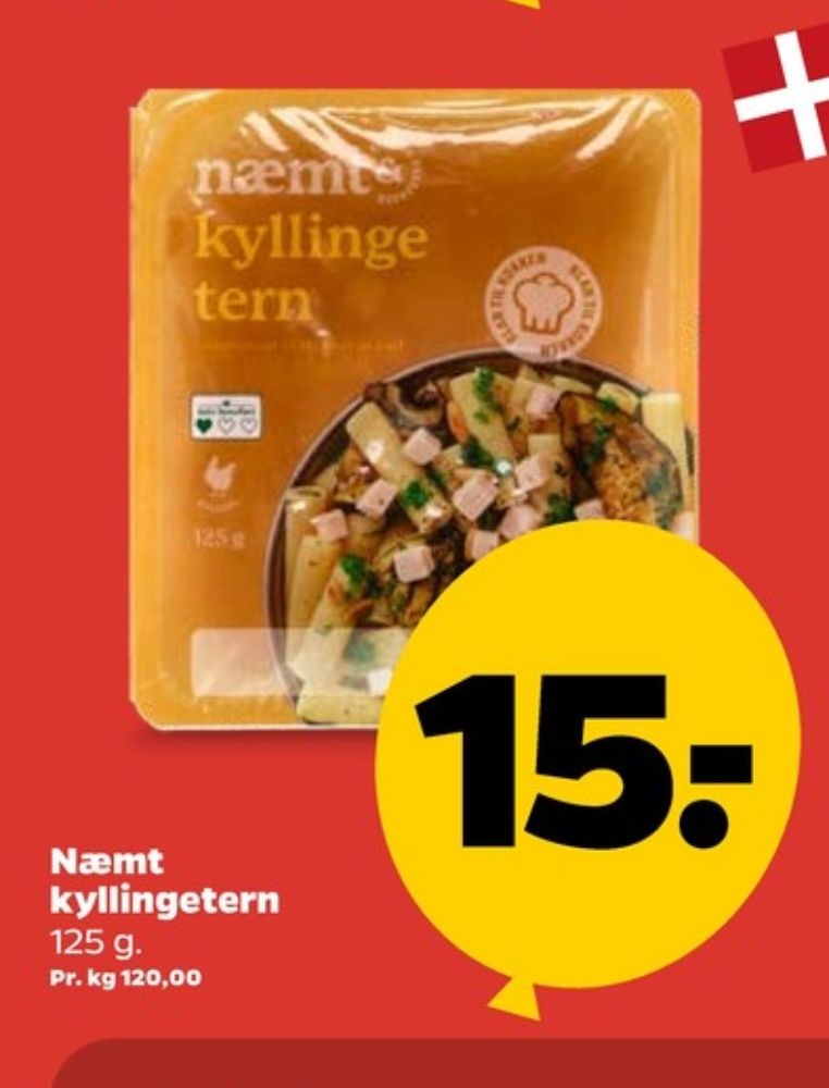 Næmt, Kyllingetern