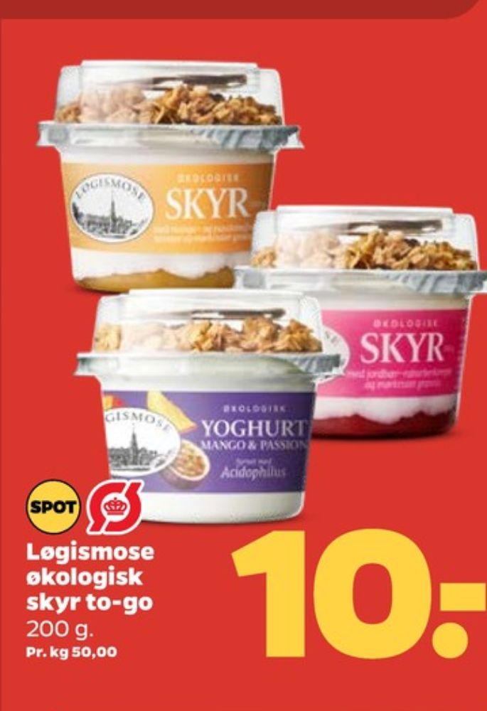Løgismose, Mango & Passionsfrugt Skyr 