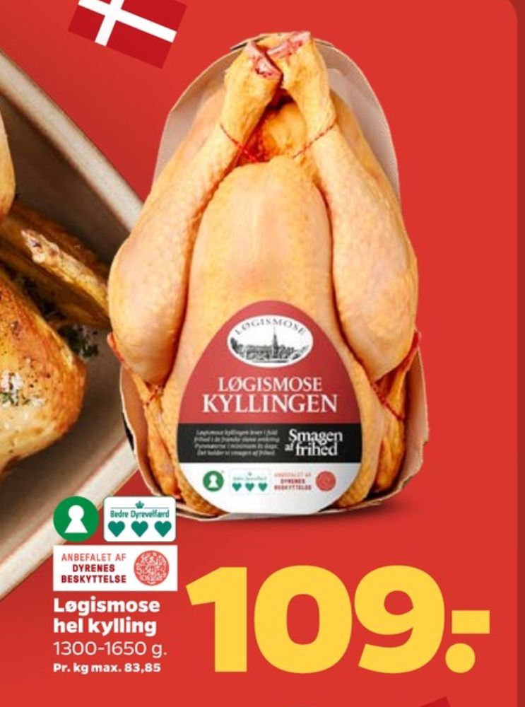 Løgismose, Kylling
