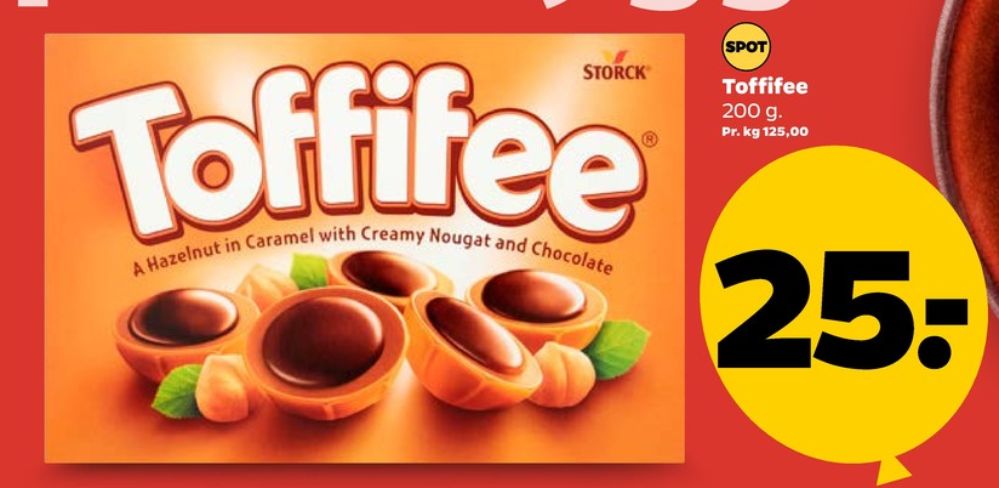 Toffifee, Dessertchokolade