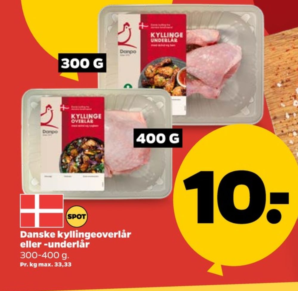 Danpo, Kyllingeoverlår