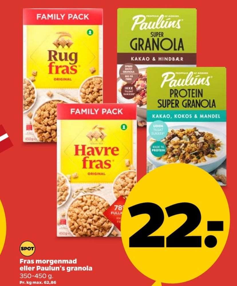 Pauluns, Granola Kakao, Kokos & Mandler
