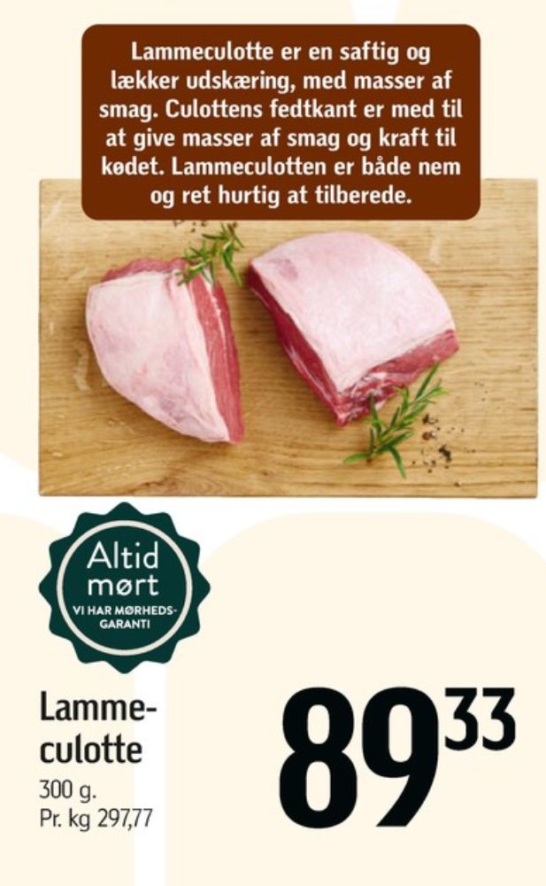 Salling Ludvig, Lammeculotte