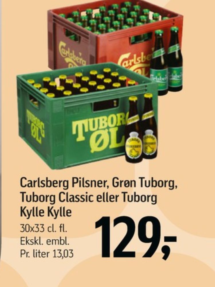 Tuborg Grøn, Øl