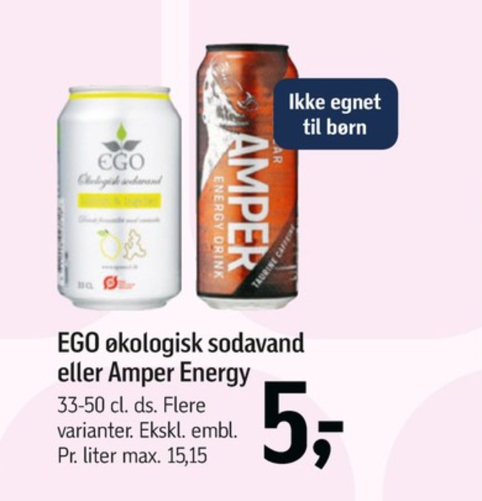 Amper Energy Drink, Energidrik