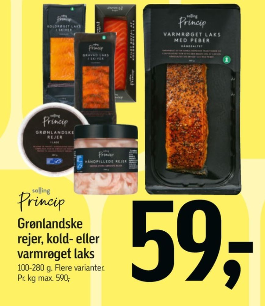 Salling Princip, Rejer