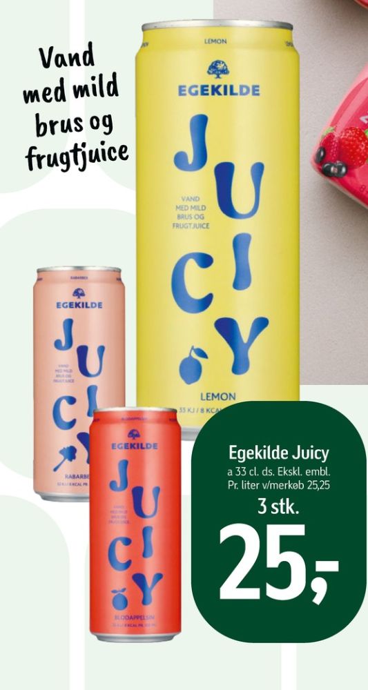 Egekilde Citrus, Juicy Blodappelsin Dansk Vand