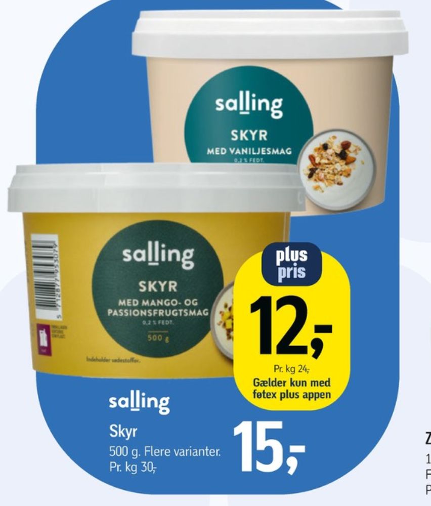 Salling, Vanilje Skyr 