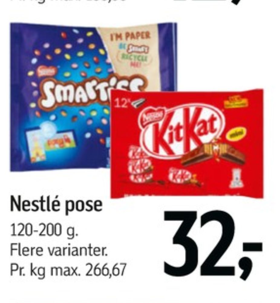 KitKat Mini, Chokoladebar