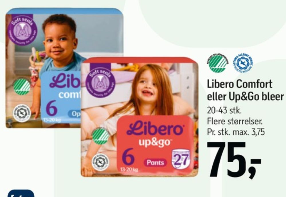 Libero Comfort, Bleer str 3 5-8 kg