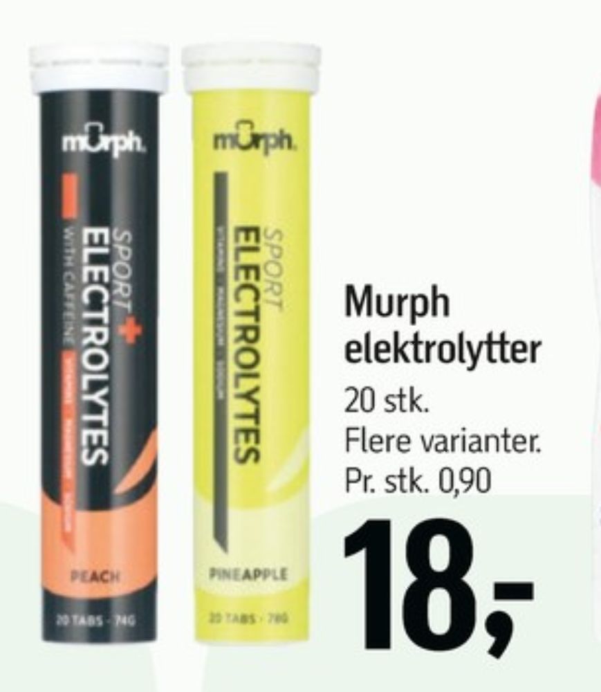 Murph, Træningstilskud