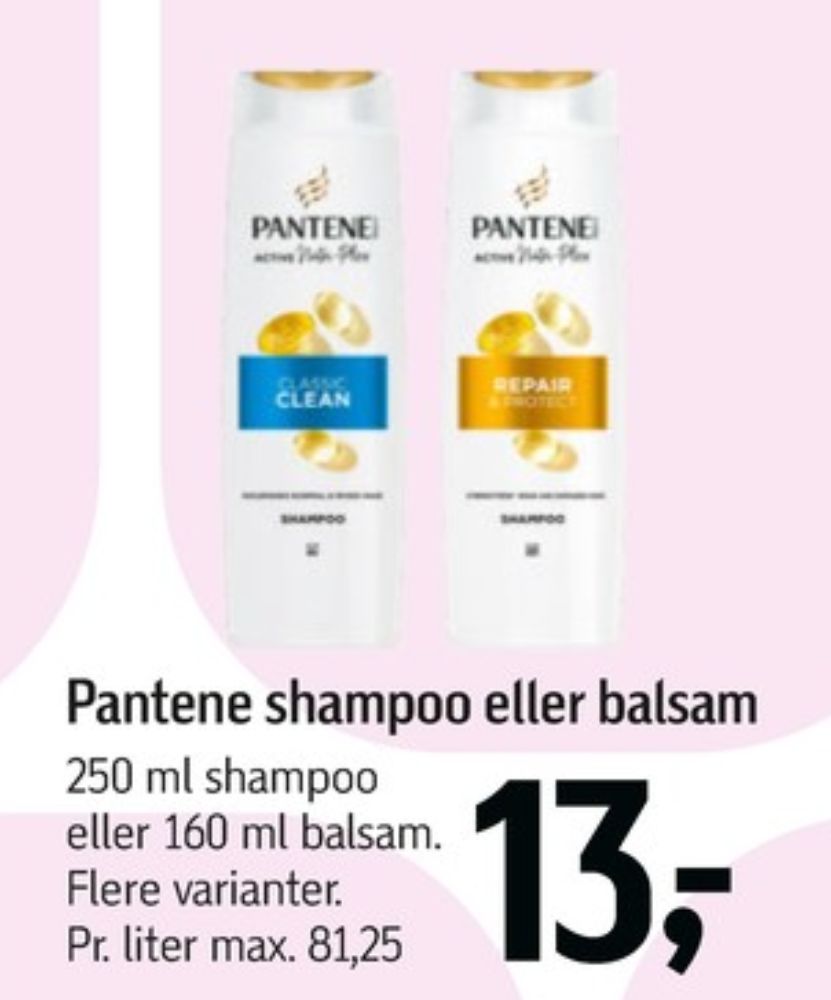 Pantene pro-v, Balsam