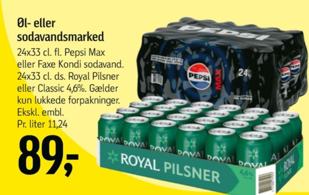 Royal Pilsner, Øl 24 pk.