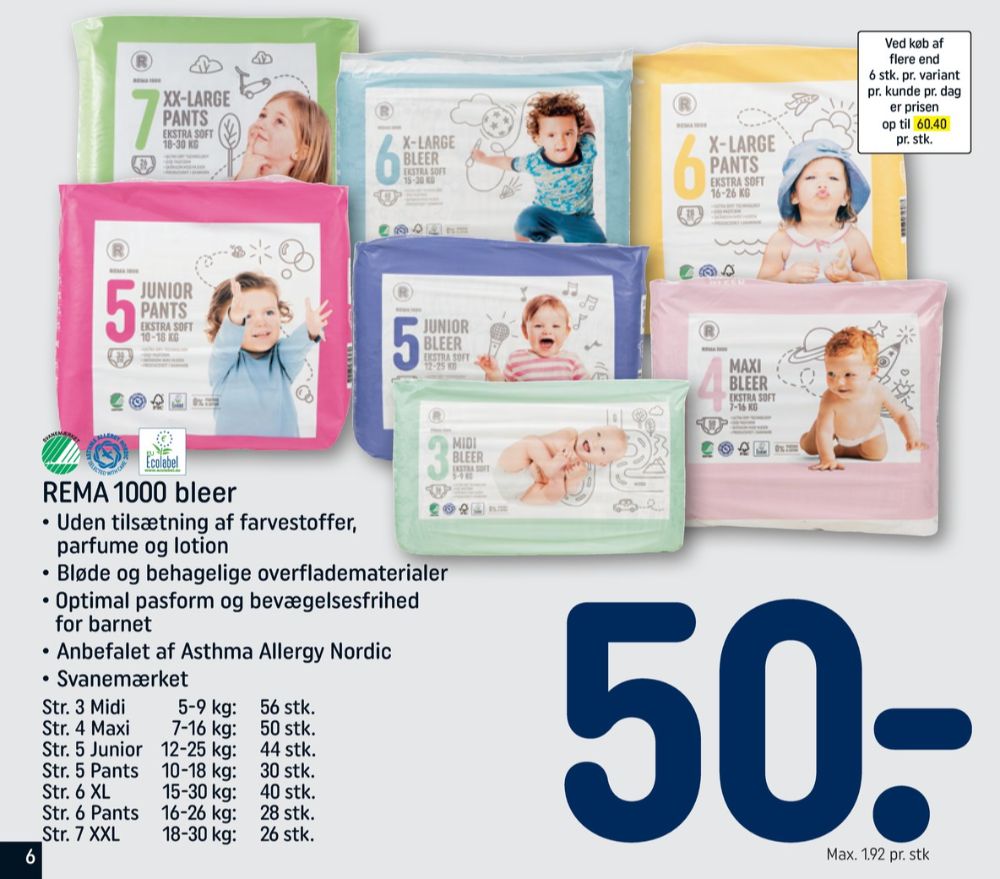 Rema 1000 Midi, Bleer str 3 5-9 kg