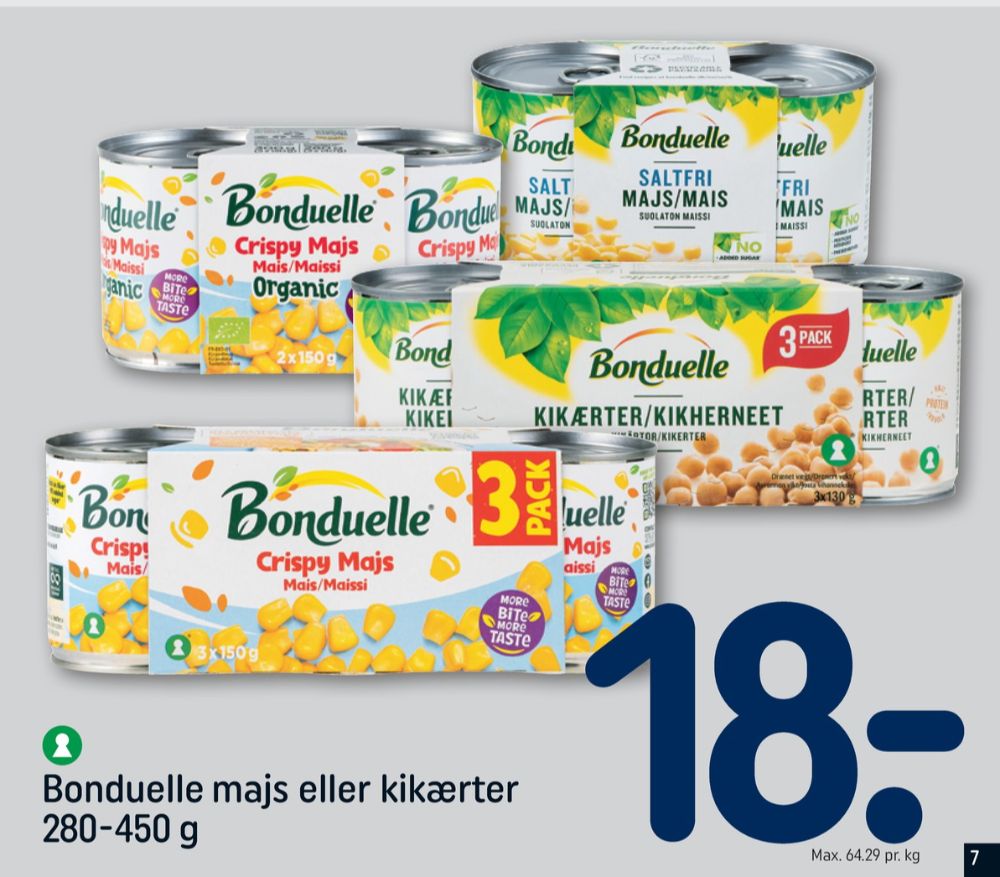 Bonduelle, Kikærter
