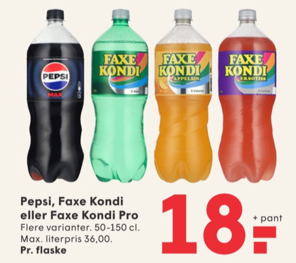 Faxe Kondi, Sportssodavand