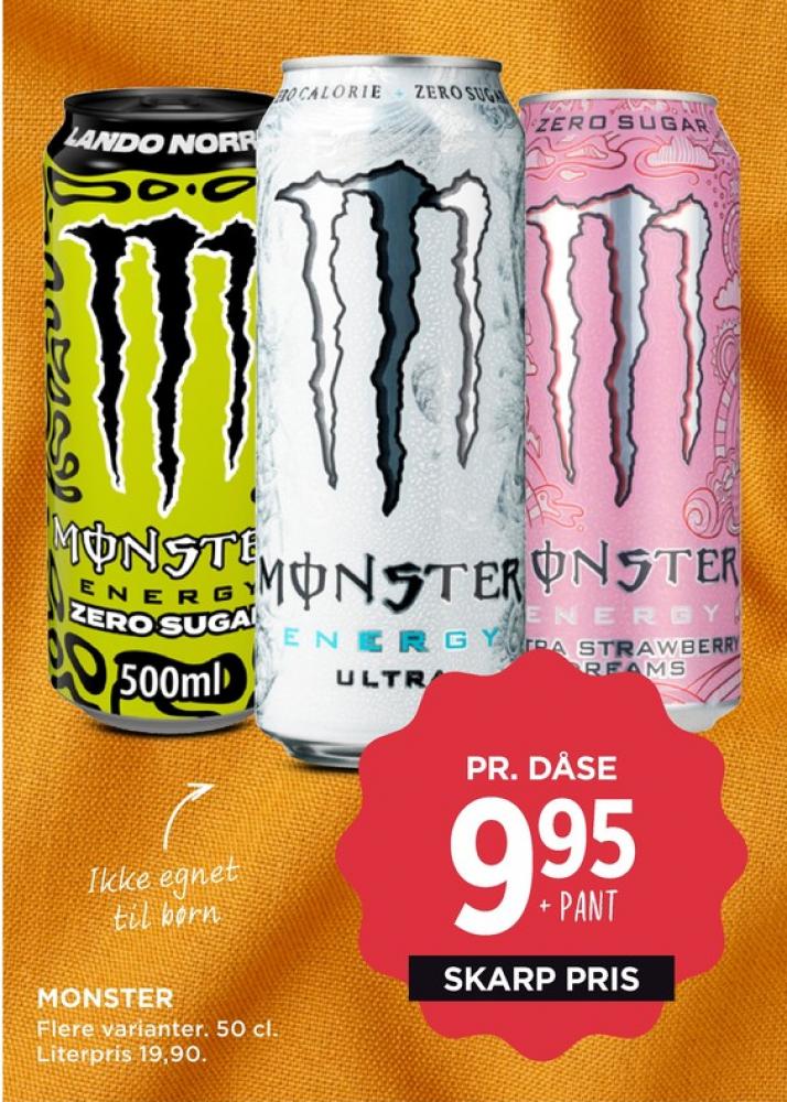 Monster Lando Norris, Energidrik