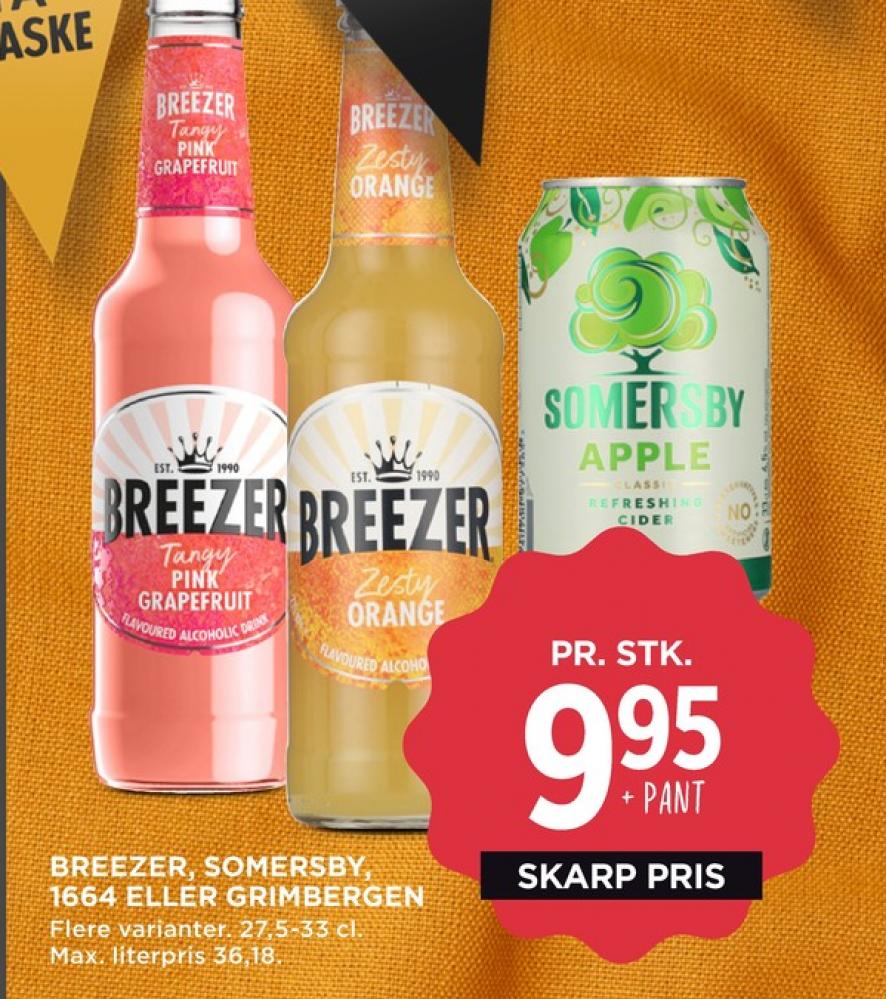 Bacardi Breezer, Zesty Orange RTD