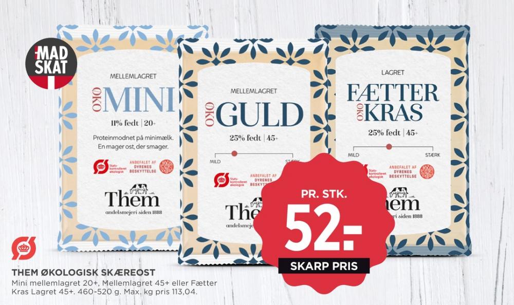 Them Ost, Skæreost Fætter Kras lagret